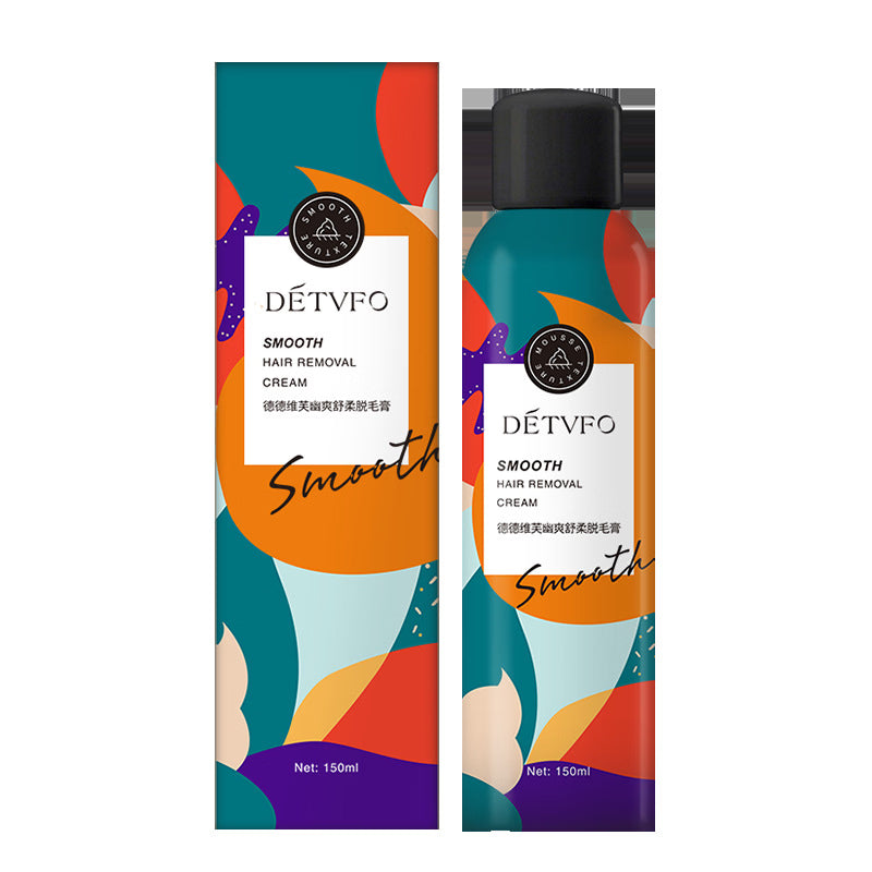 Spray depilatorio Detvfo de 150 ml, espuma depilatoria indolora, unisex